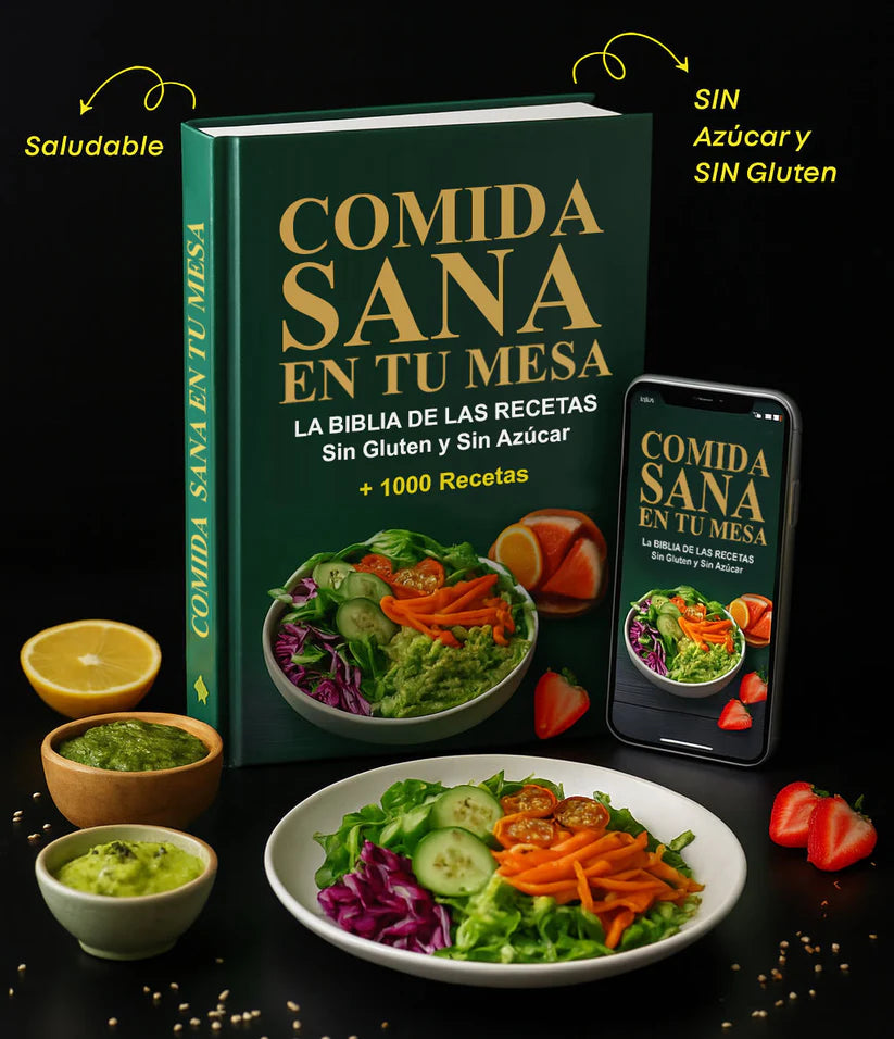 LA BIBLIA DE LAS RECETAS SALUDABLES + 20 Regalos🎁